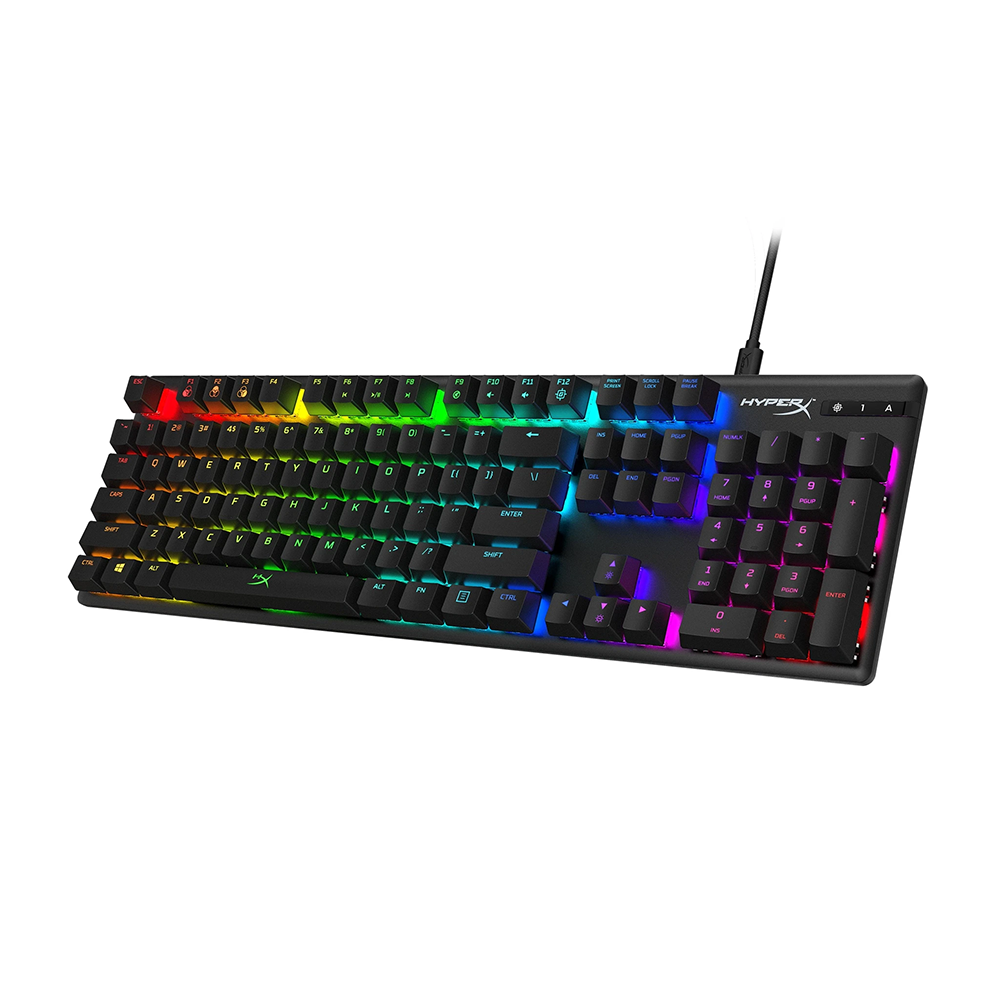 HyperX Alloy Origins RGB 機械式鍵盤(青軸英文)