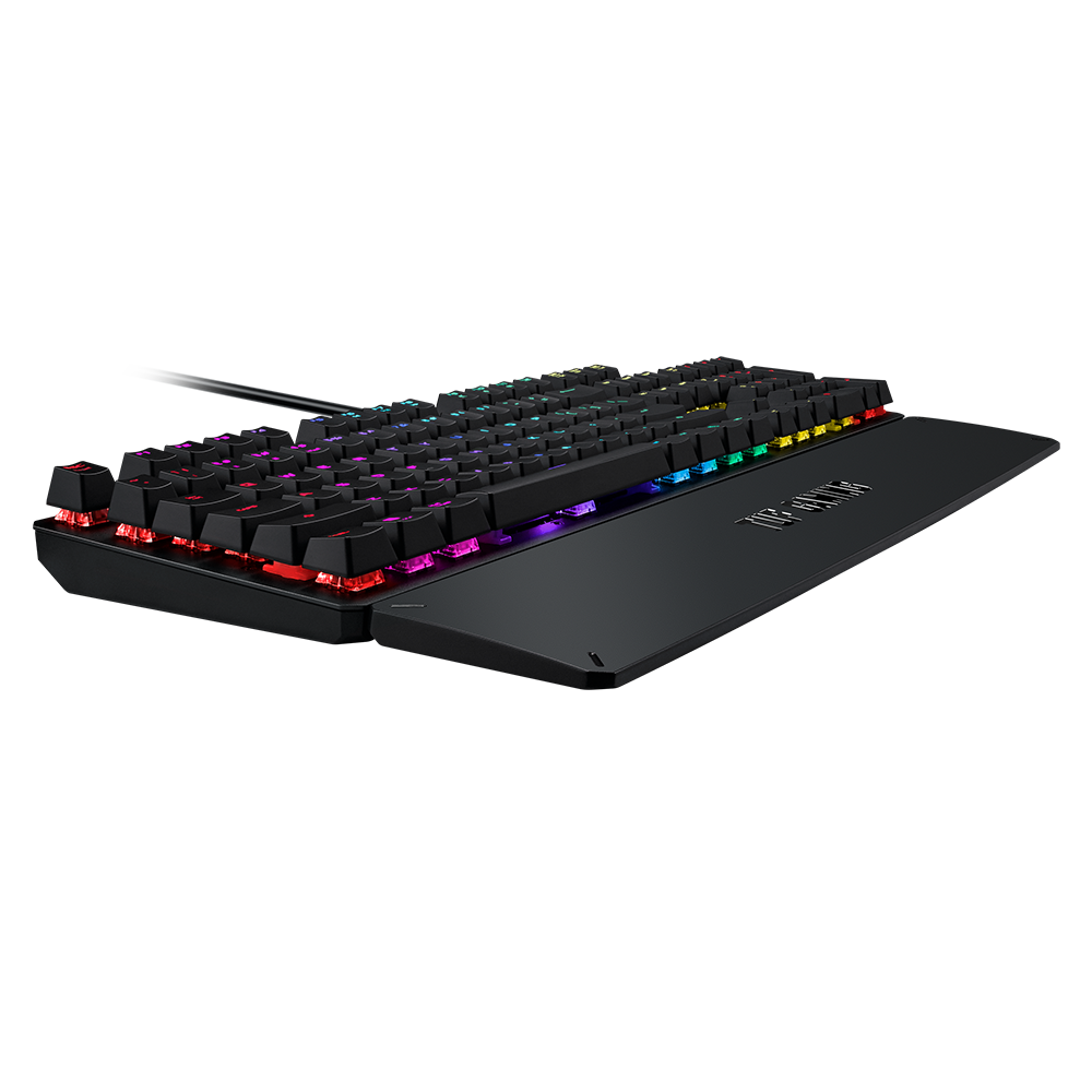 ASUS TUF Gaming K3 RGB 機械式鍵盤(茶軸)