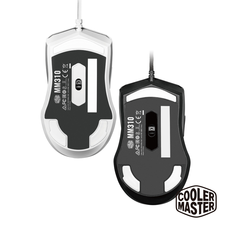 Cooler Master MM310 RGB 滑鼠(啞黑)