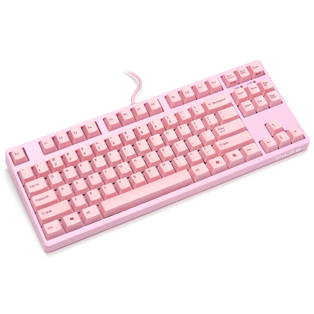 Filco Majestouch 2 TKL 87鍵機械式鍵盤(粉紅色-CHERRY茶軸)
