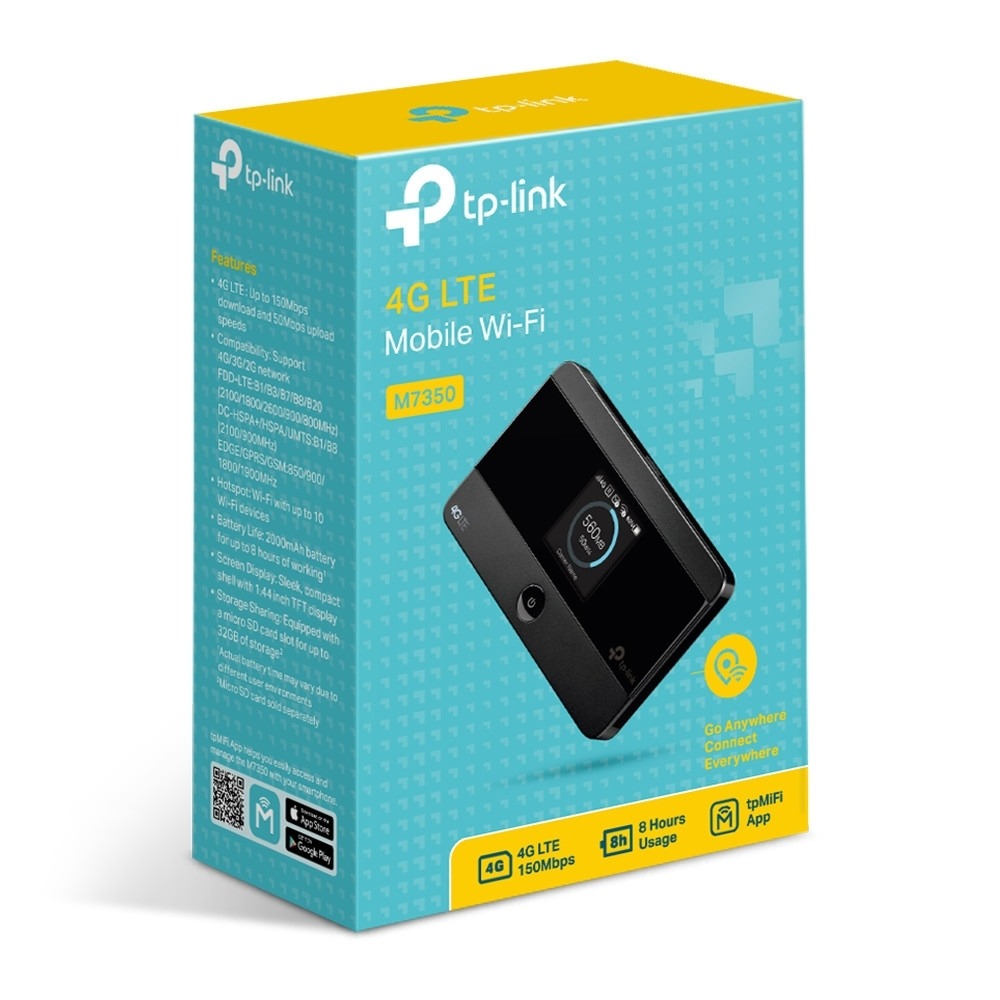 TP-Link M7350 4G LTE Mobile WiFi 4G便攜式WiFi路由器