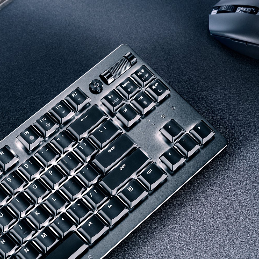 Razer DeathStalker V2 Pro Tenkeyless 無線Low Profile 光學遊戲鍵盤(黑)(Linear 線性紅軸)