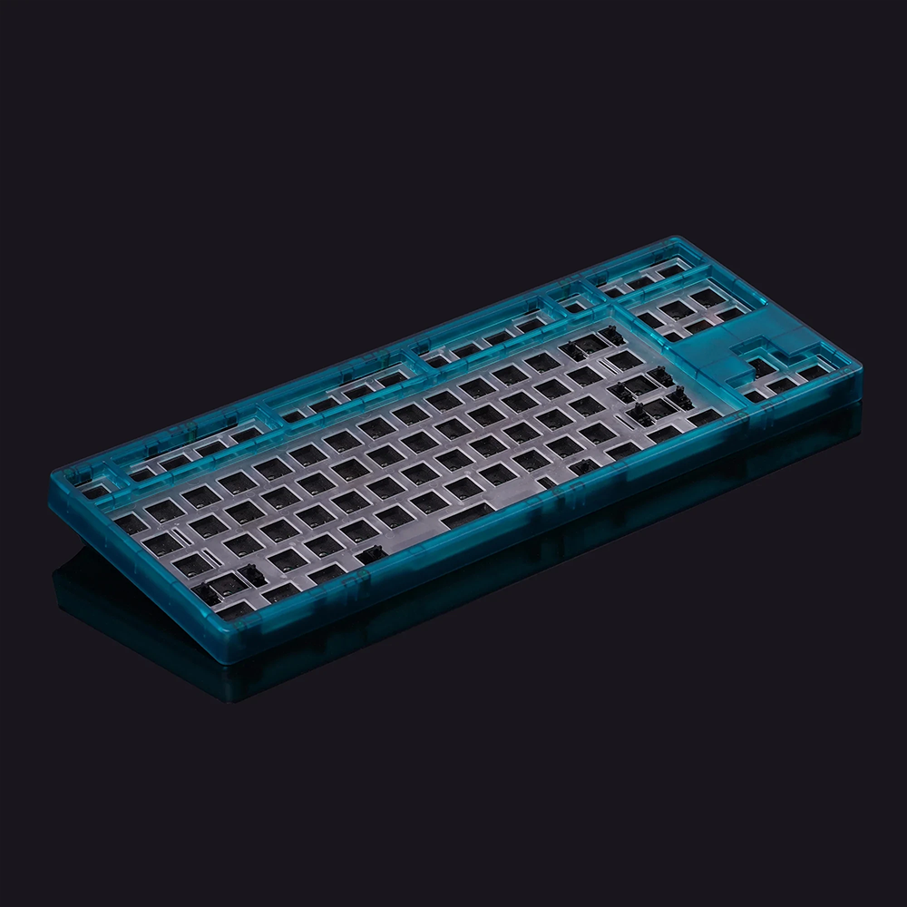 KBDFANS Tiger Lite 鍵盤套件(Trasparent Blue)