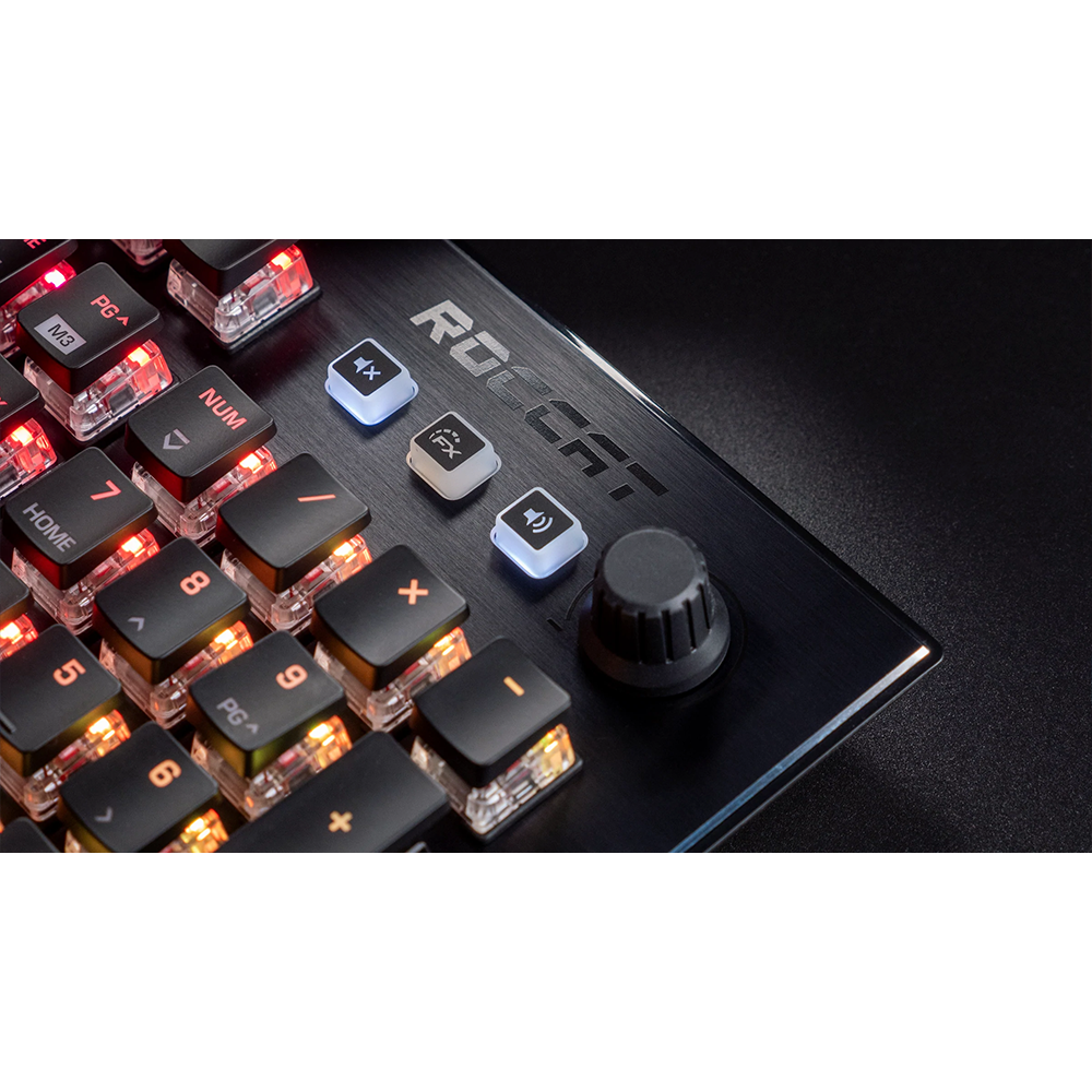 Roccat Vulcan 121 Aimo 泰坦RGB機械式鍵盤(Linear 紅軸)
