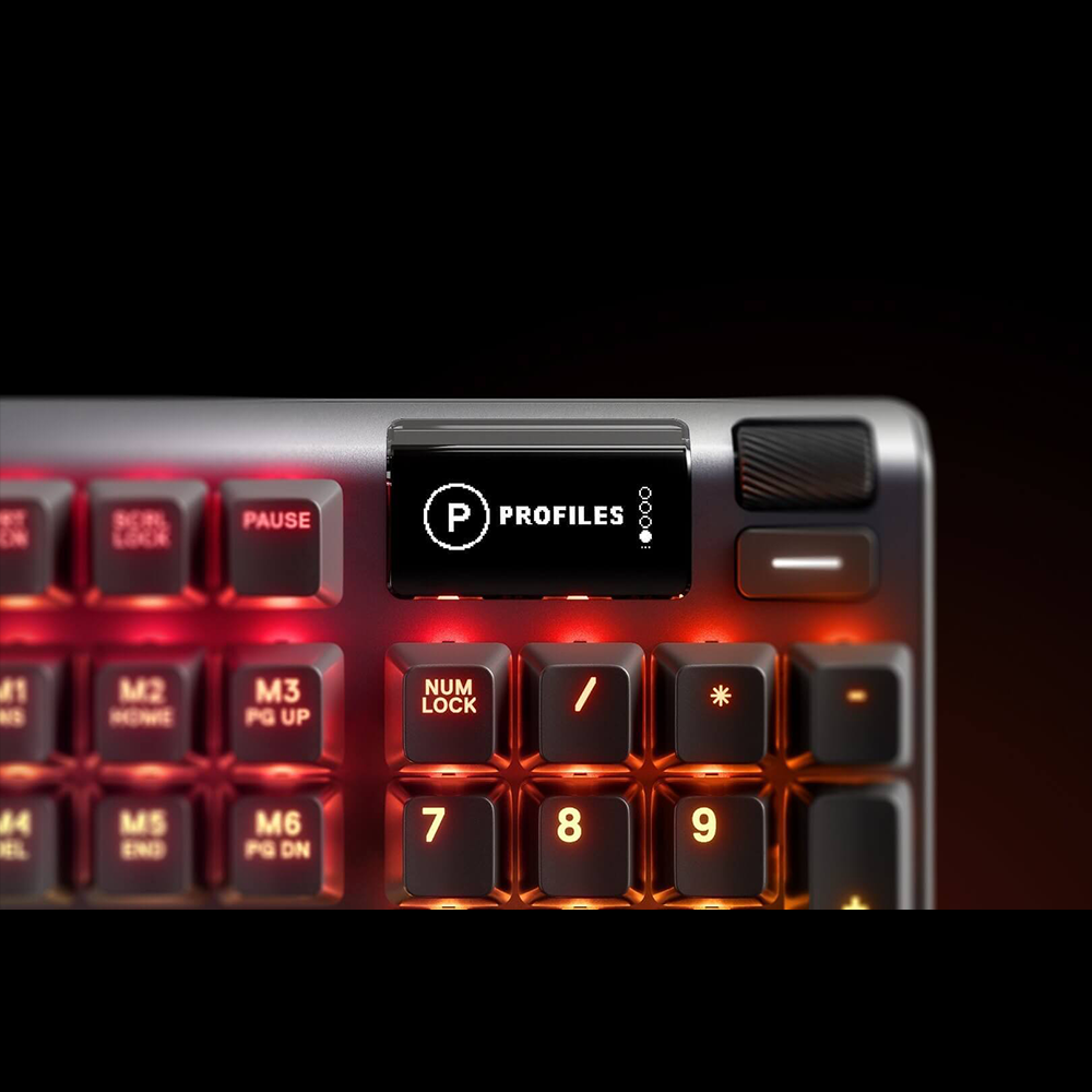 SteelSeries Apex 7 RGB 機械式鍵盤(青軸)