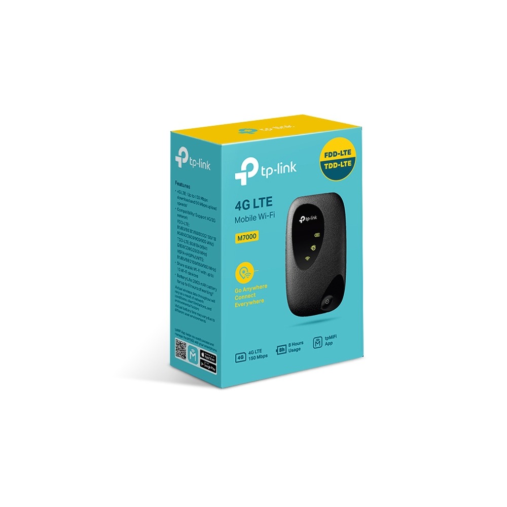 TP-Link M7000 4G LTE Mobile WiFi 4G便攜式WiFi路由器