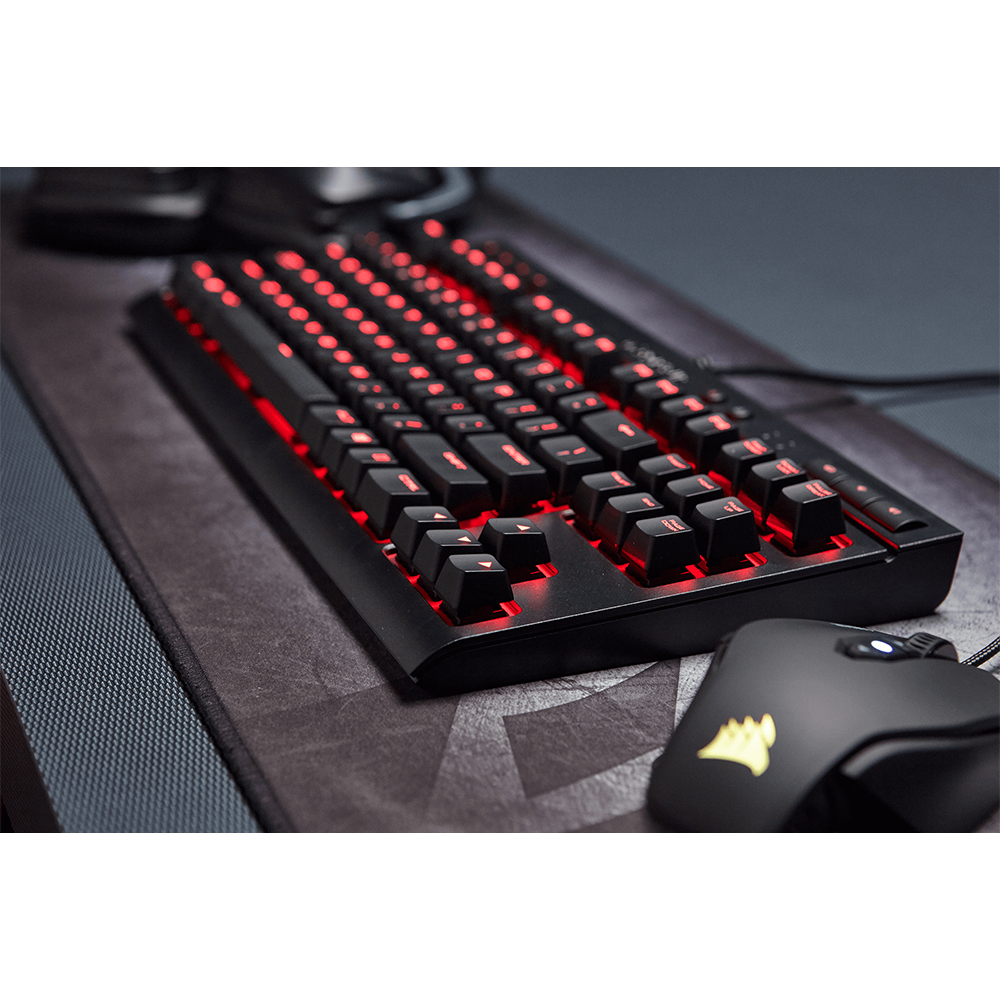 Corsair K63 紅光機械式鍵盤 (Cherry 紅軸)