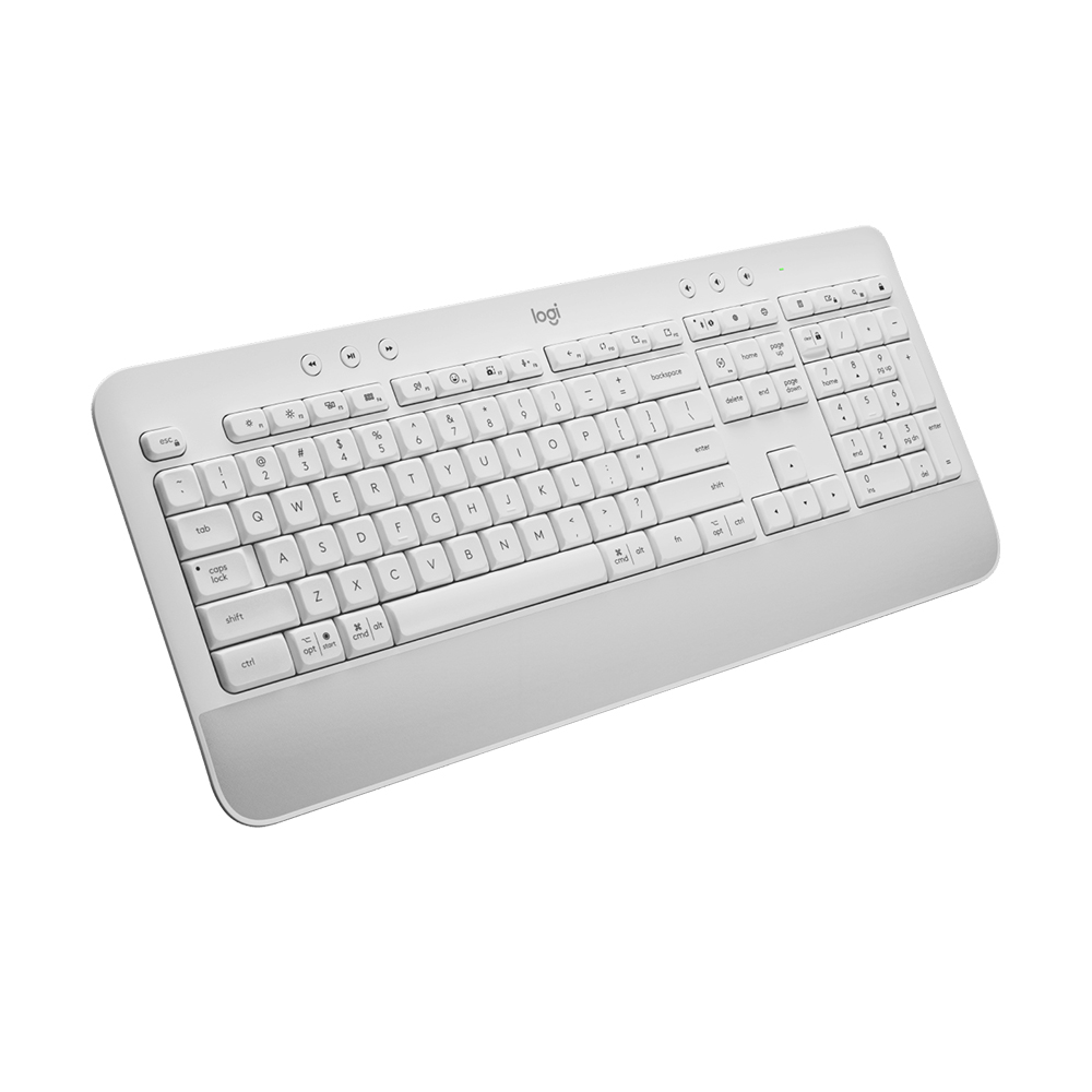 Logitech Signature K650 無線舒適鍵盤(珍珠白)