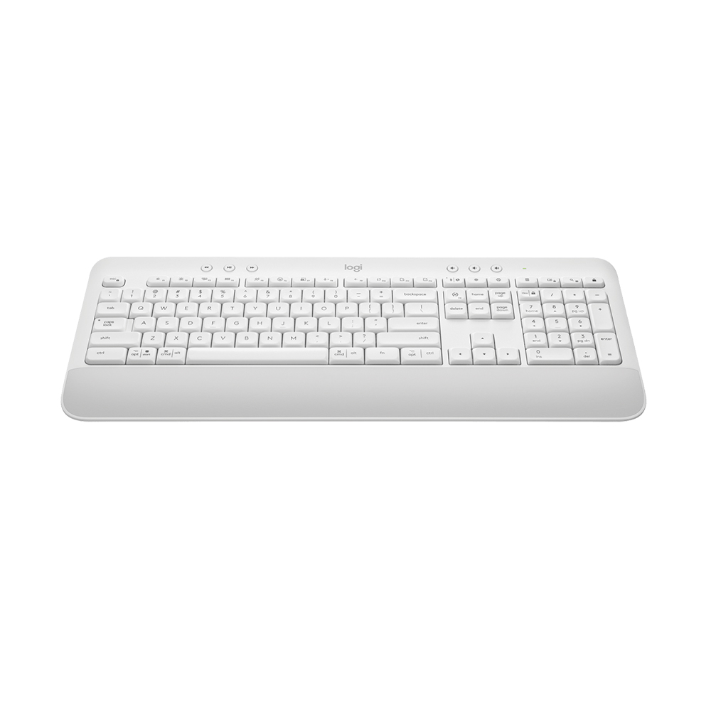 Logitech Signature K650 無線舒適鍵盤(珍珠白)