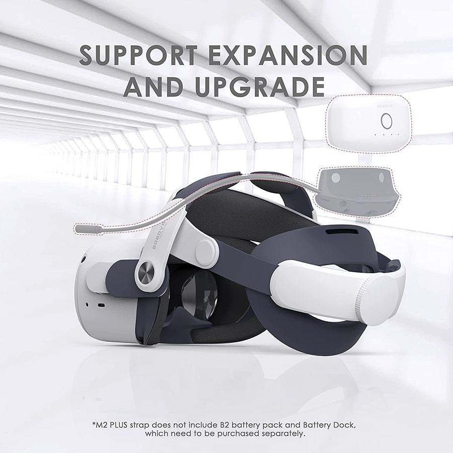 BOBOVR M2 Plus For Quest 2 頭帶