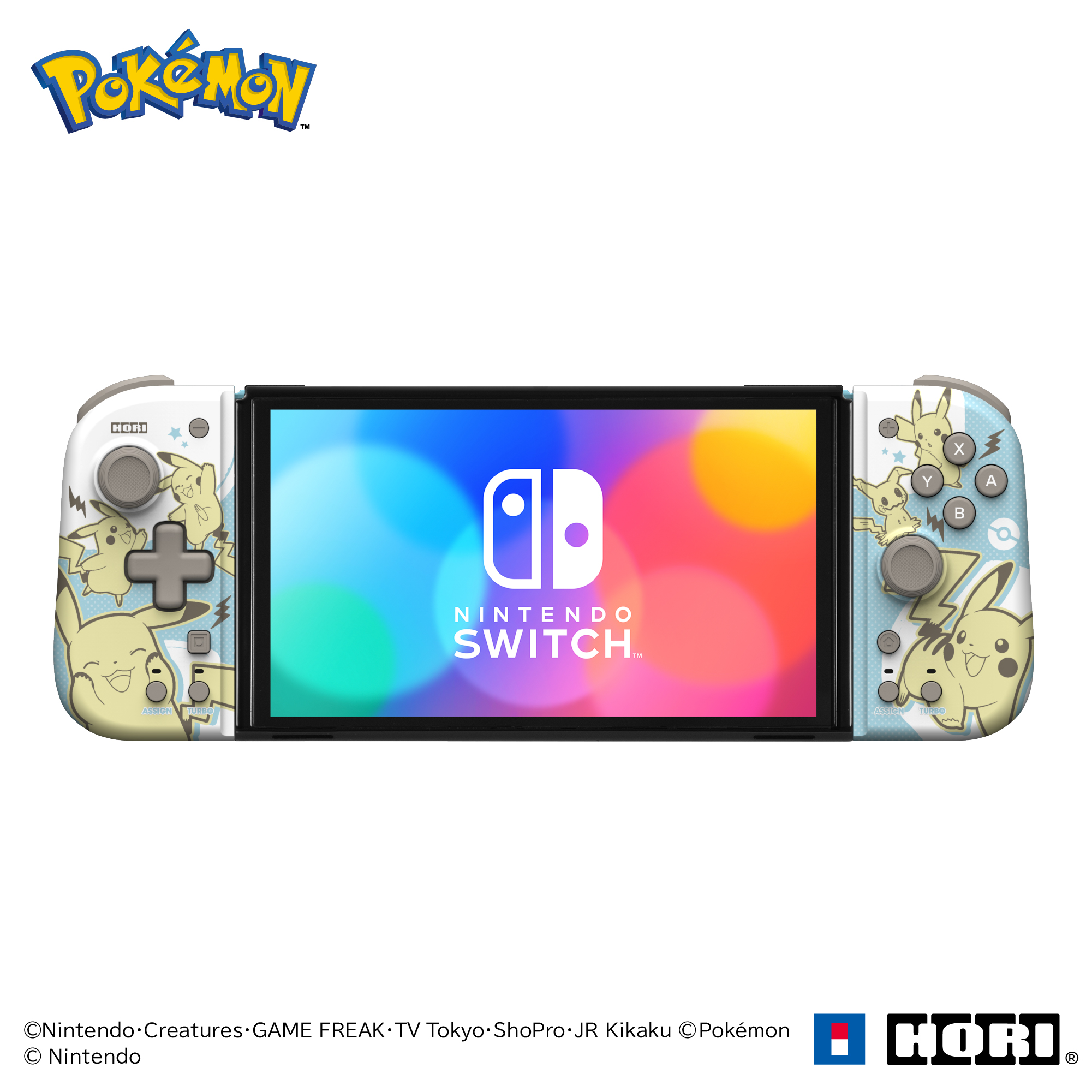 HORI《寶可夢系列》 分體式控制器 FIT for Nintendo Switch(比卡超)