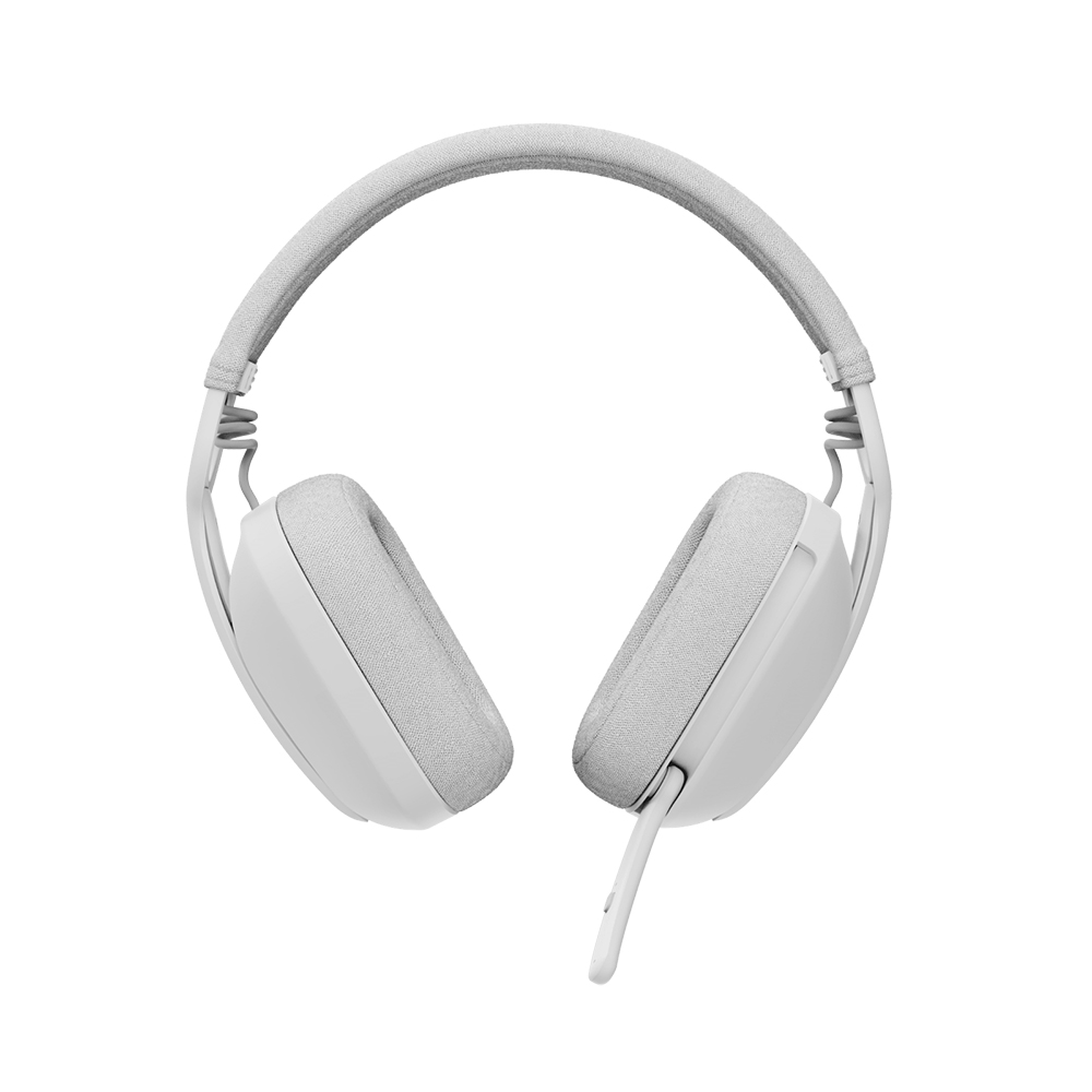 Logitech ZONE VIBE 100 無線頭戴式耳機(珍珠白)
