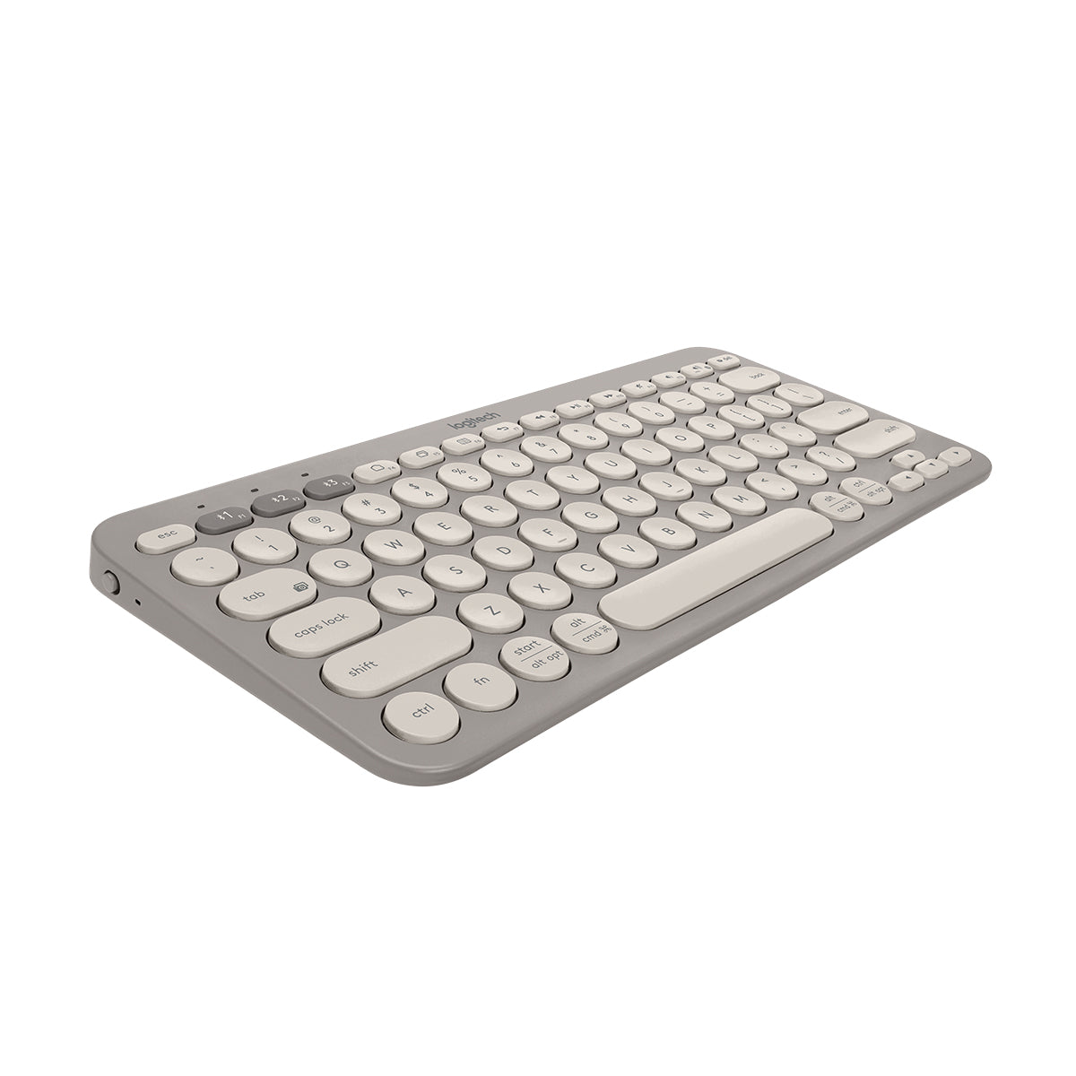 Logitech K380 跨平台藍牙無線鍵盤(英文版-迷霧灰)