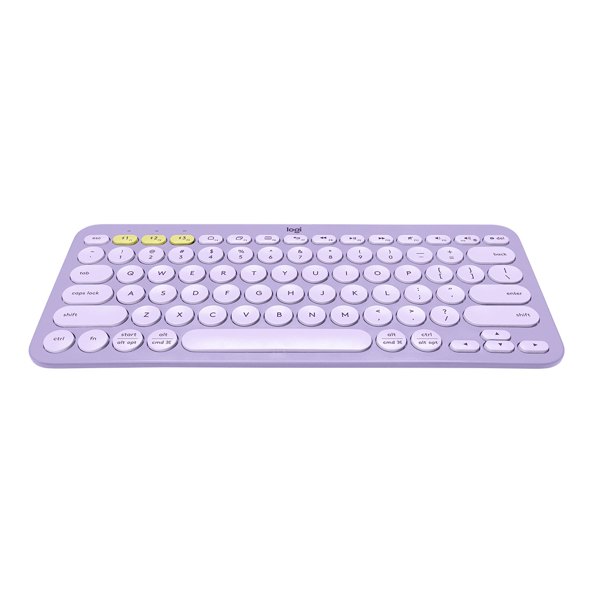 Logitech K380 跨平台藍牙無線鍵盤(英文版-星暮紫)