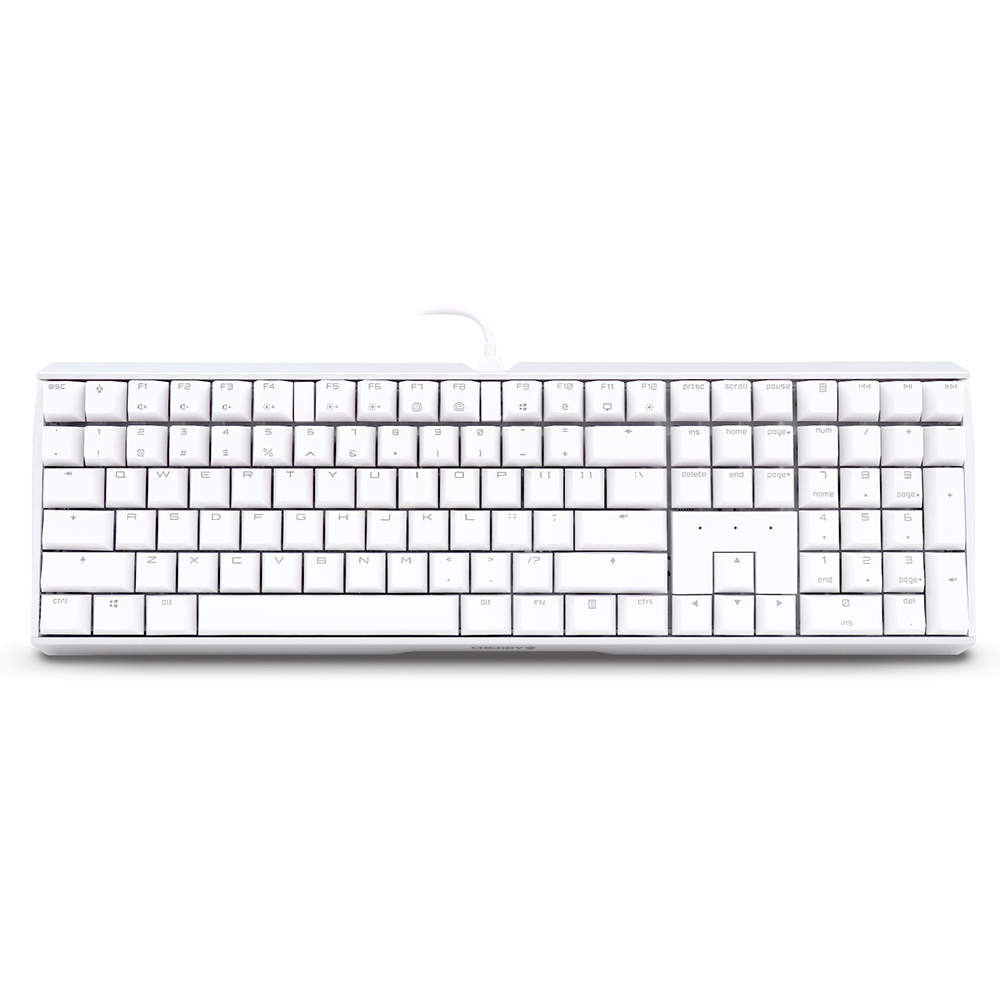 CHERRY G80-3874 MX 3.0S 白框 RGB 機械式鍵盤(青軸英文)