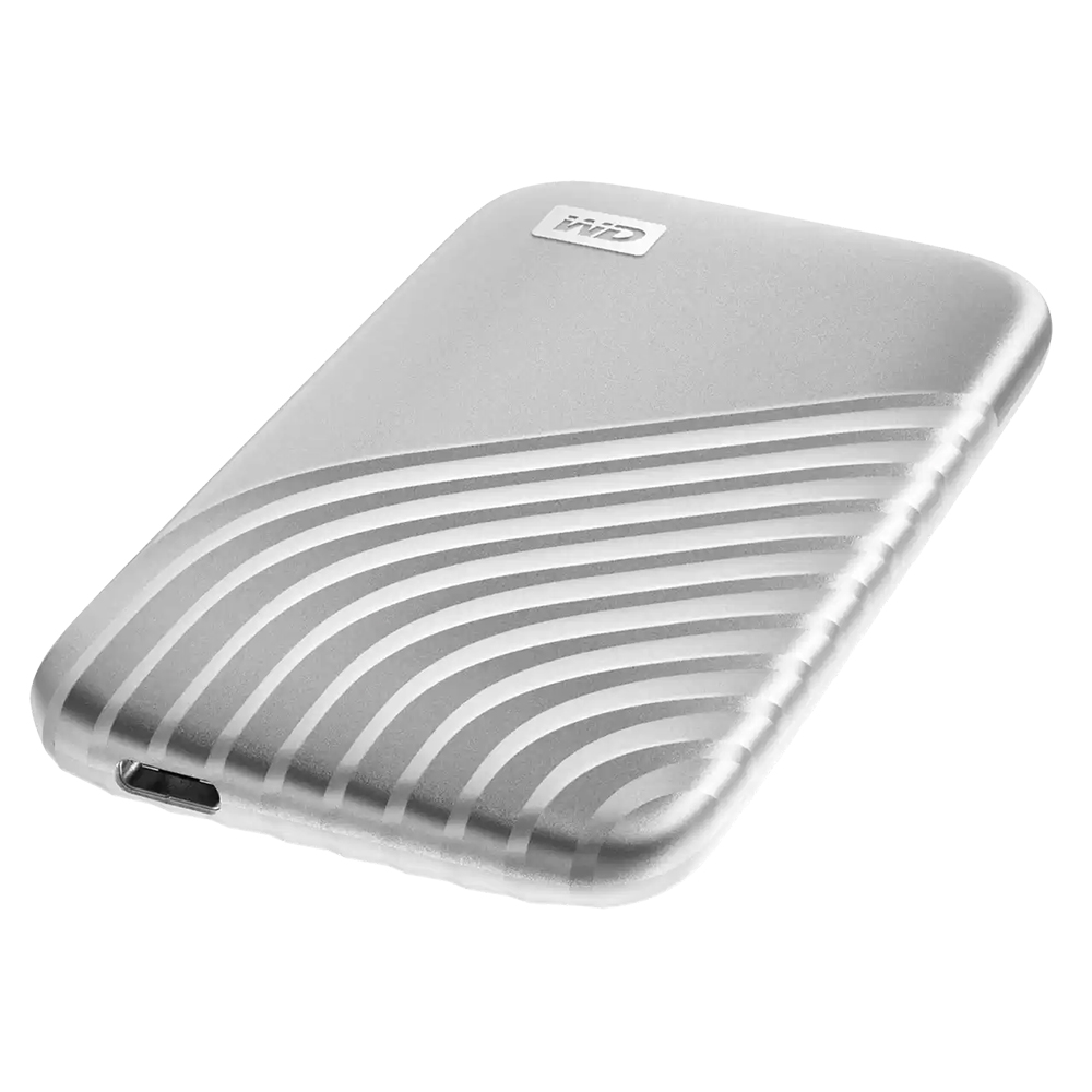 WD My Passport SSD 500GB 外置硬碟(WDBAGF5000ASL) 外接式固態硬碟(500GB 銀色)
