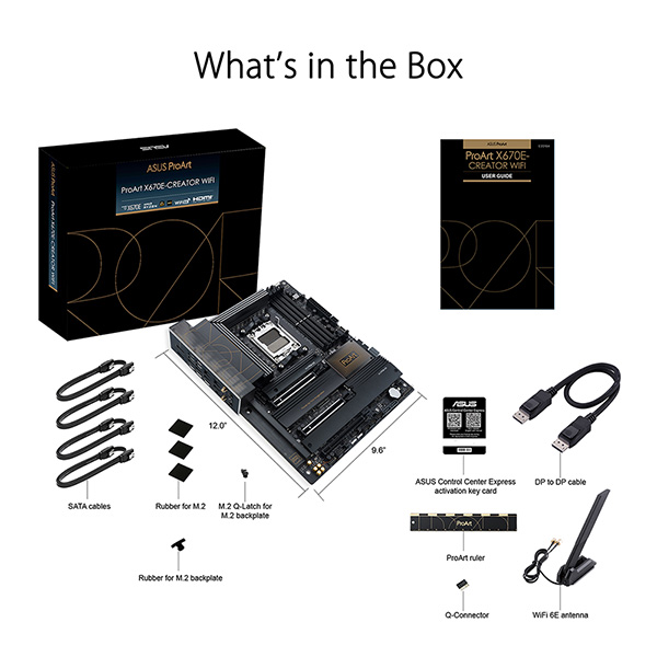 ASUS PROART X670E-CREATOR WIFI 主機板