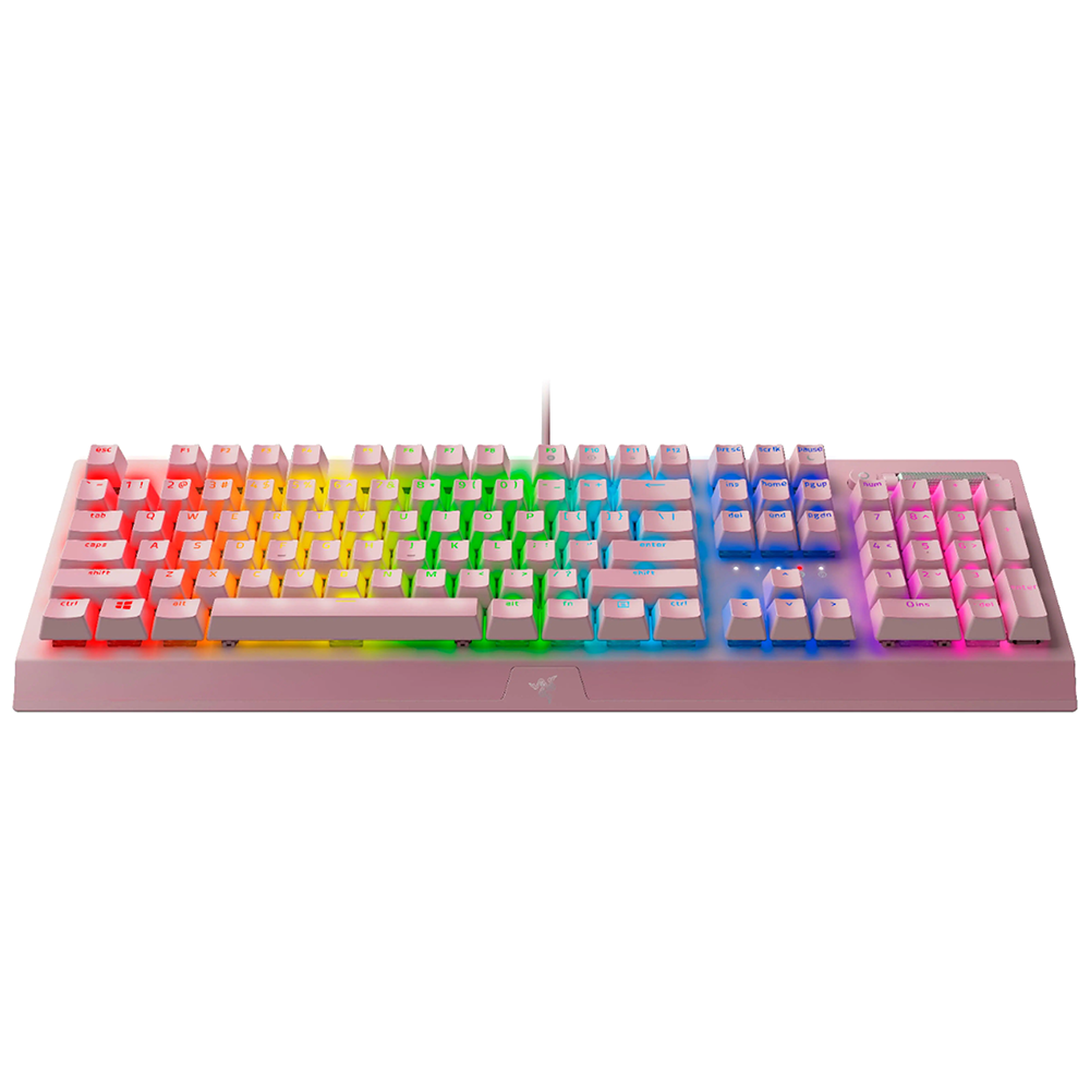 Razer BlackWidow V3 RGB 機械式鍵盤(Quartz粉紅)(段落綠軸)