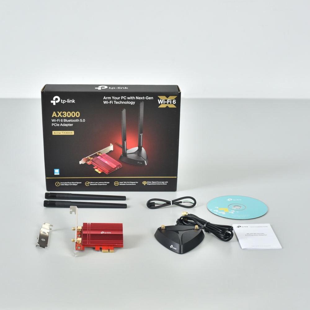 TP-Link Archer TX3000E AX3000 WiFi 6 藍牙 5.0 PCIe 無線網路卡