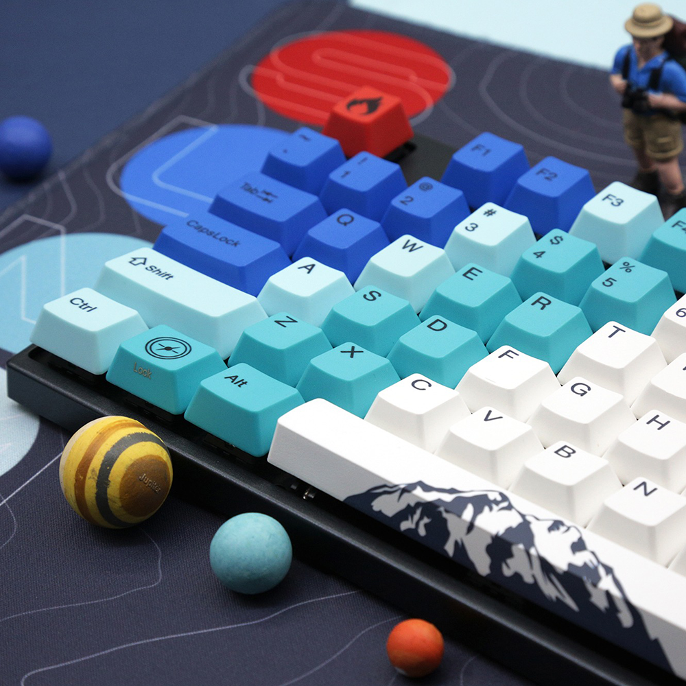Varmilo Summit 87鍵 白光 機械式鍵盤(Cherry MX 青軸)