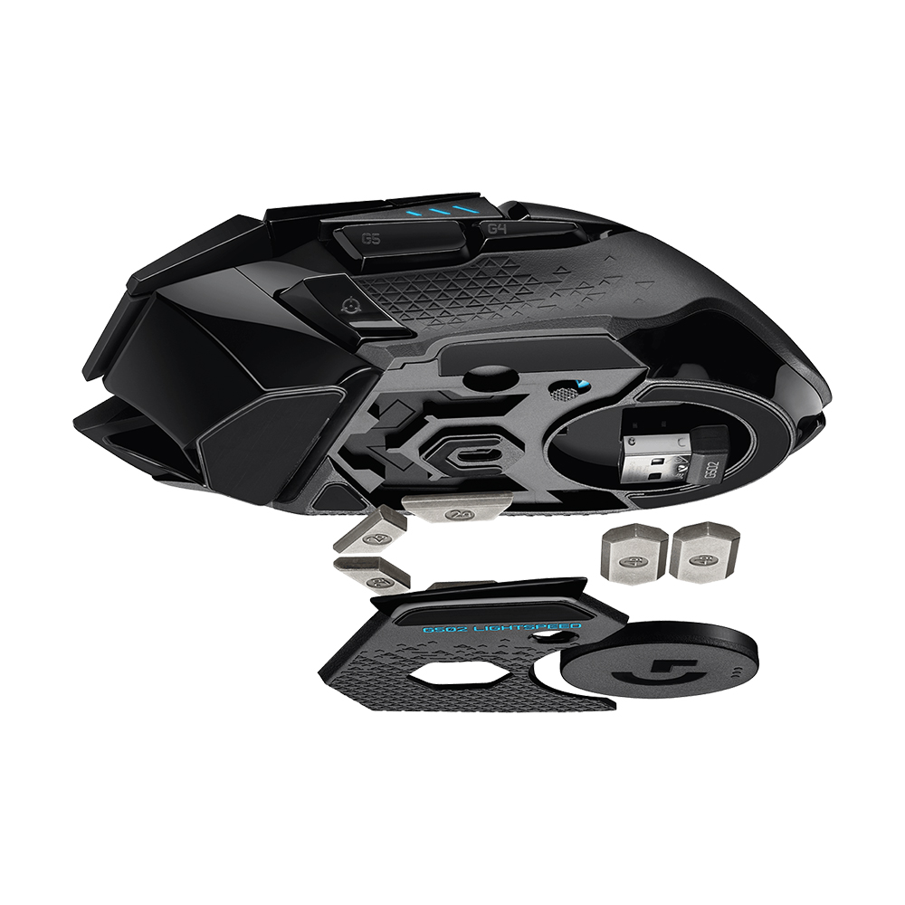 Logitech G502 Lightspeed 無線遊戲滑鼠(黑色)