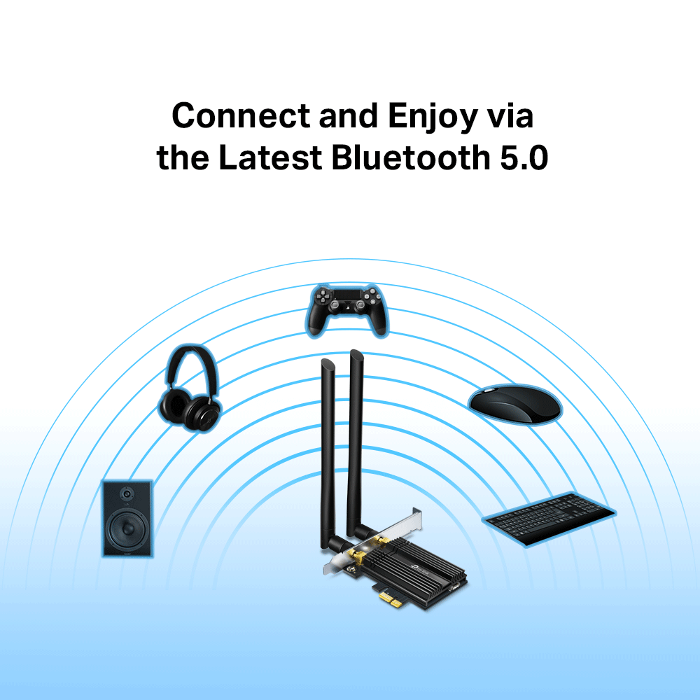 TP-Link Archer TX50E AX3000 WiFi 6 藍牙 5.0 PCIe 無線網路卡