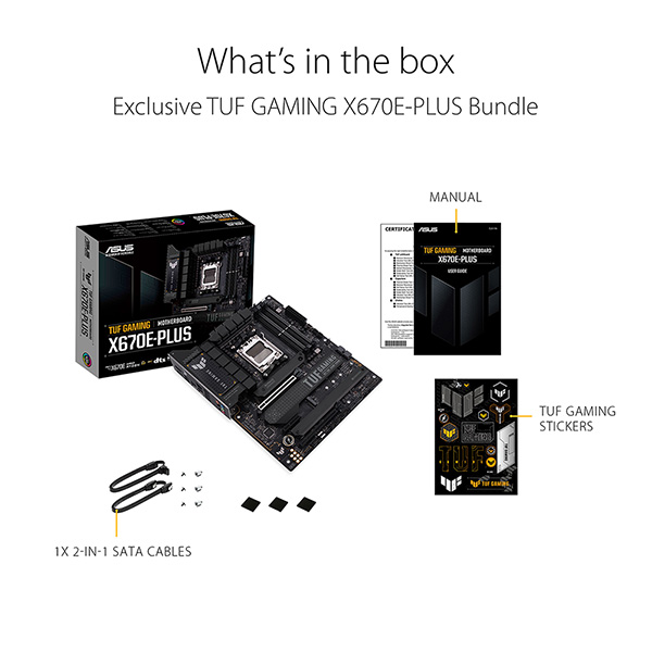 ASUS TUF GAMING X670E-PLUS 主機板