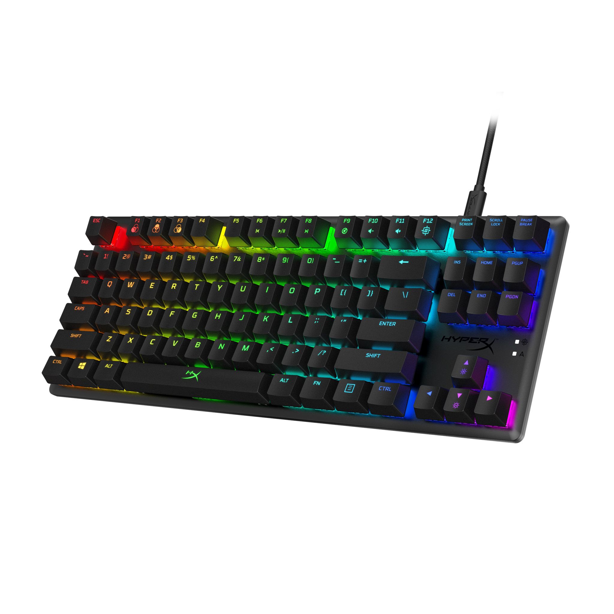 HyperX Alloy Origins Core 87鍵 RGB 機械式鍵盤(青軸)