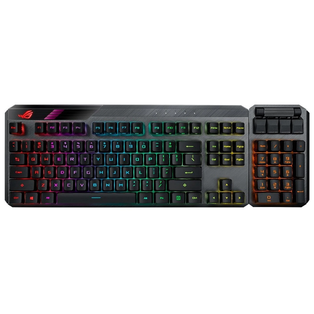ASUS ROG Claymore II RX RGB 無線機械式鍵盤(光學紅軸)