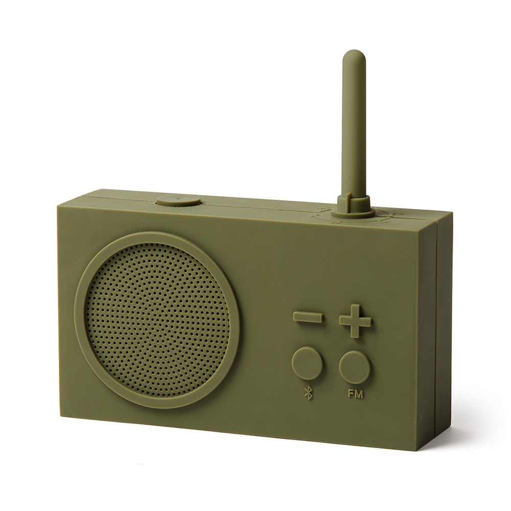 Lexon TYKHO 3 FM radio 3W Bluetooth speaker 收音機暨藍牙喇叭(卡其色)