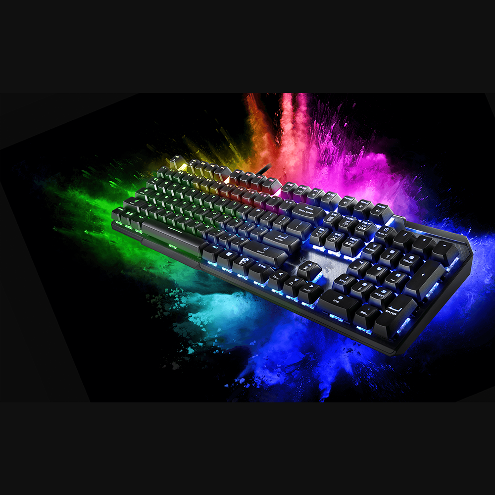 MSI VIGOR GK50 Elite RGB 機械電競鍵盤(凱華青軸-中文)