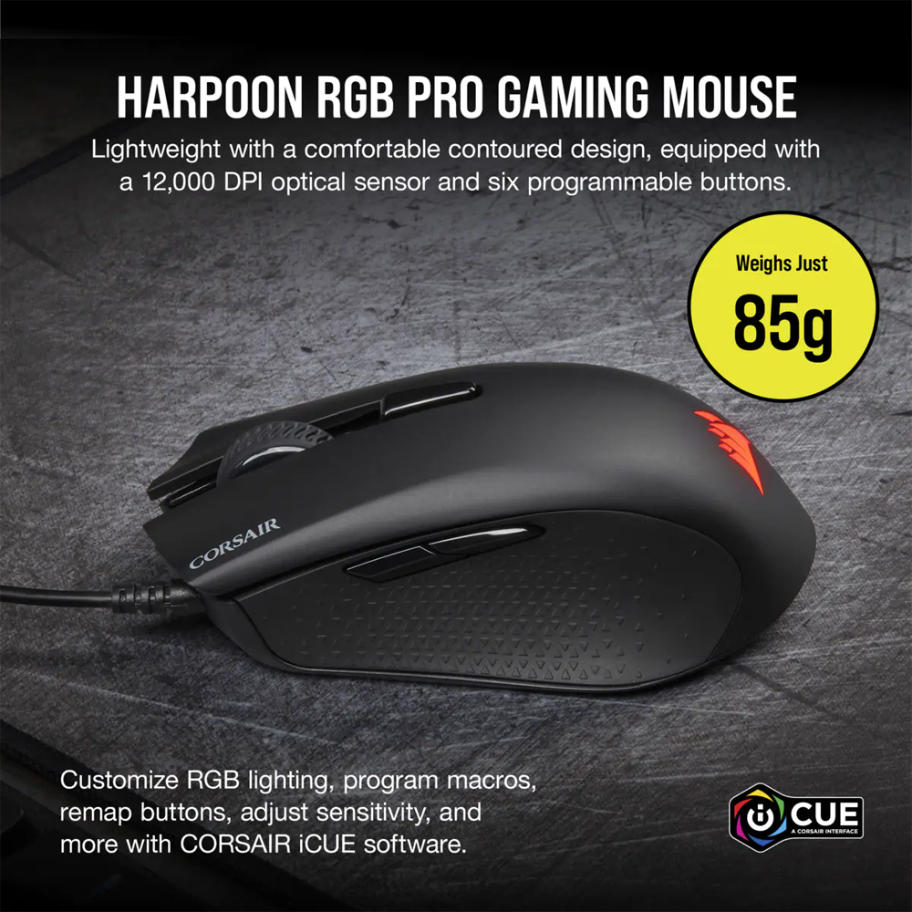 Corsair K55+Harpoon RGB Combo 電競套裝