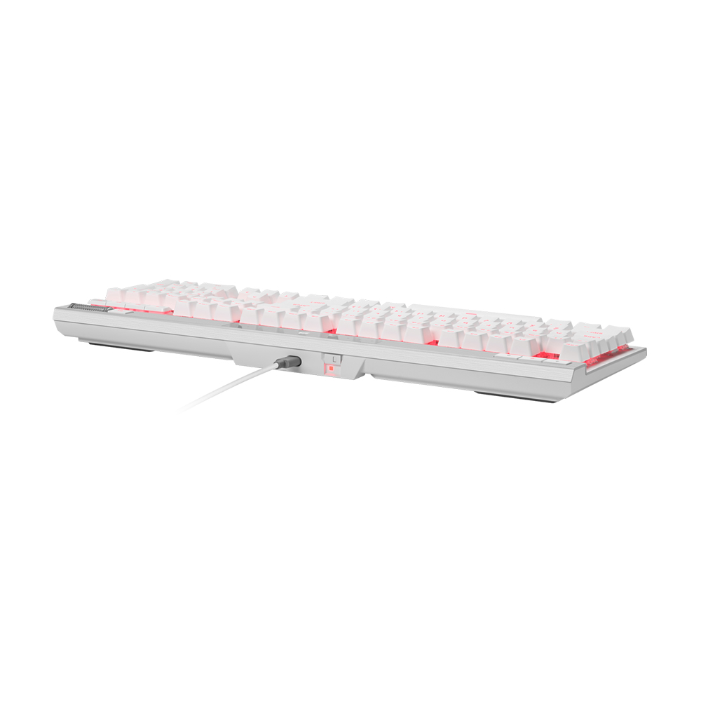 Corsair K70 PRO RGB PBT雙色成形 機械式遊戲鍵盤(白色)(Corsair OPX軸)