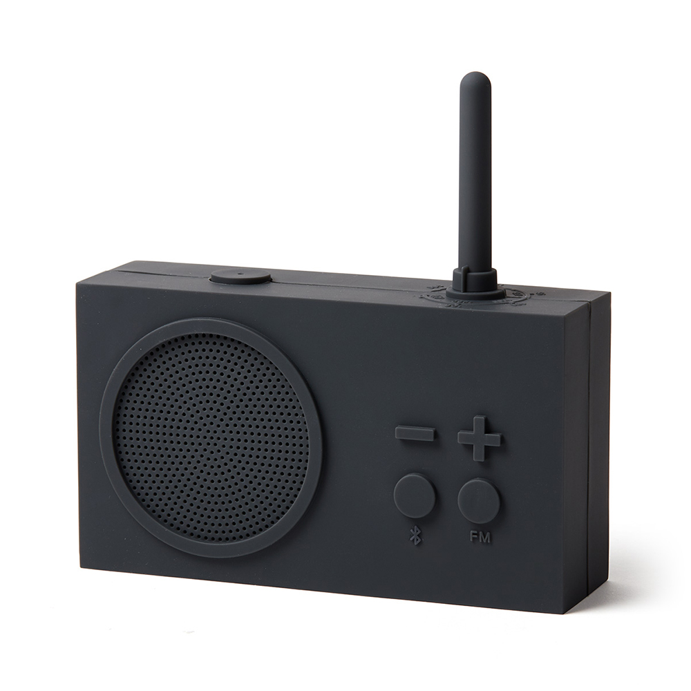 Lexon TYKHO 3 FM radio 3W Bluetooth speaker 收音機暨藍牙喇叭(黑色)