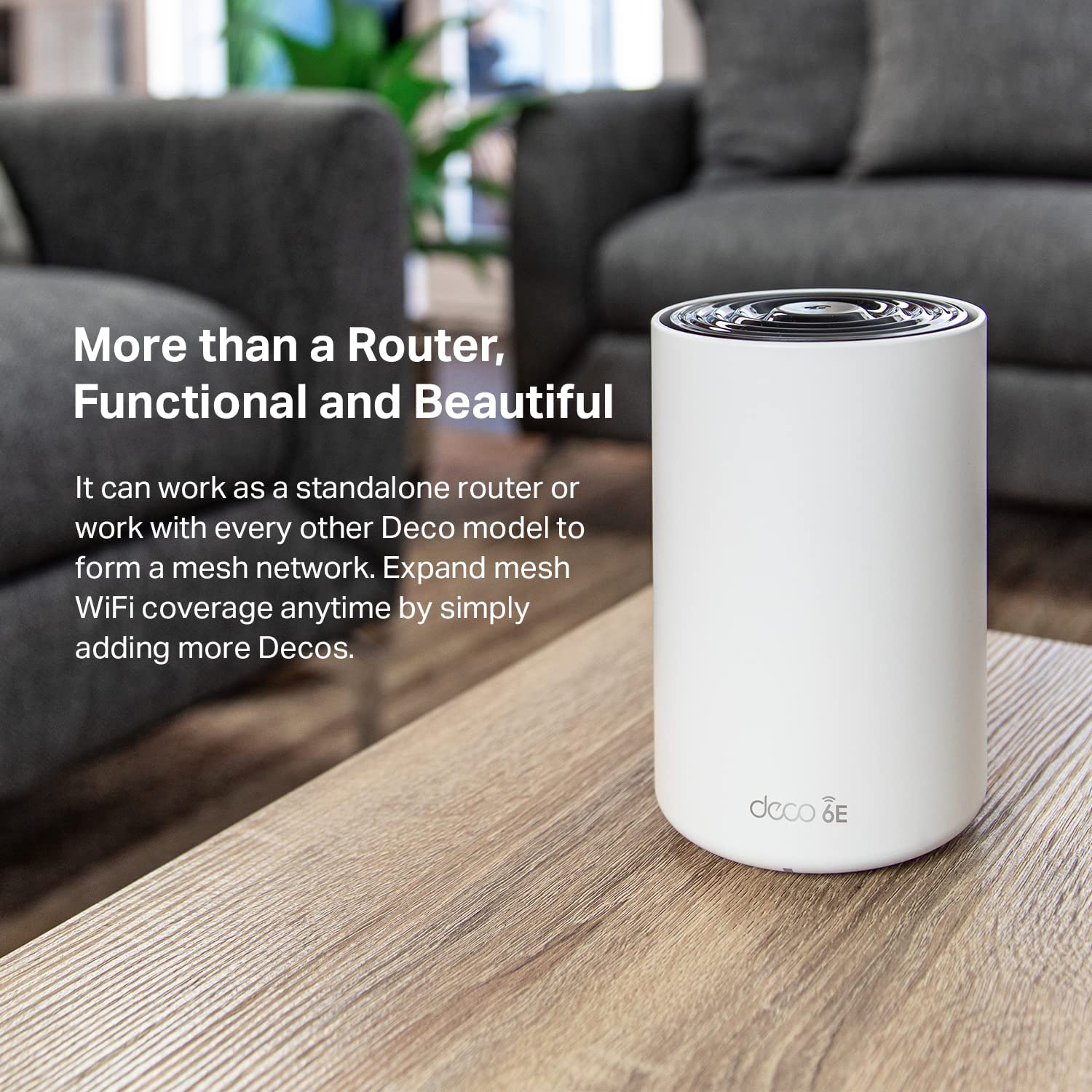 TP-Link Deco XE75 Pro AXE5400 2.5G WAN/LAN WiFi 6E 全屋覆蓋 Mesh 三頻 路由器(1件套裝)