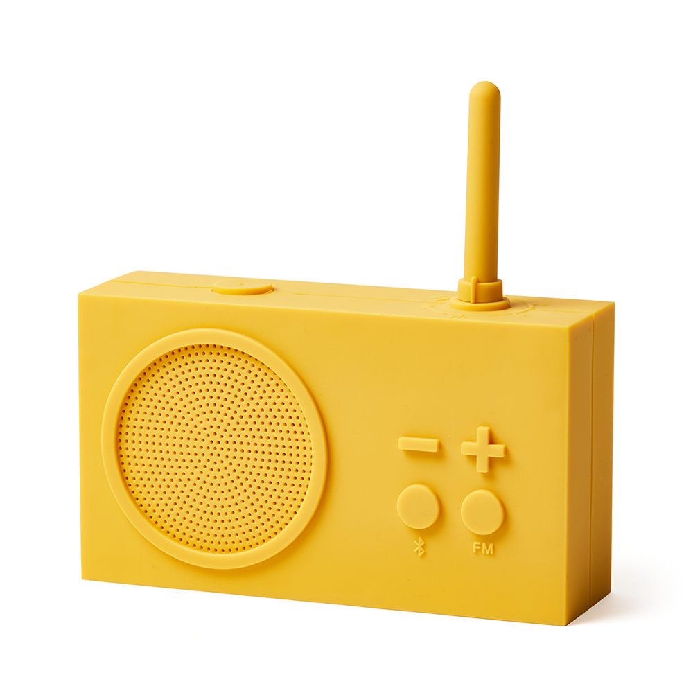 Lexon TYKHO 3 FM radio 3W Bluetooth speaker 收音機暨藍牙喇叭(黃色)