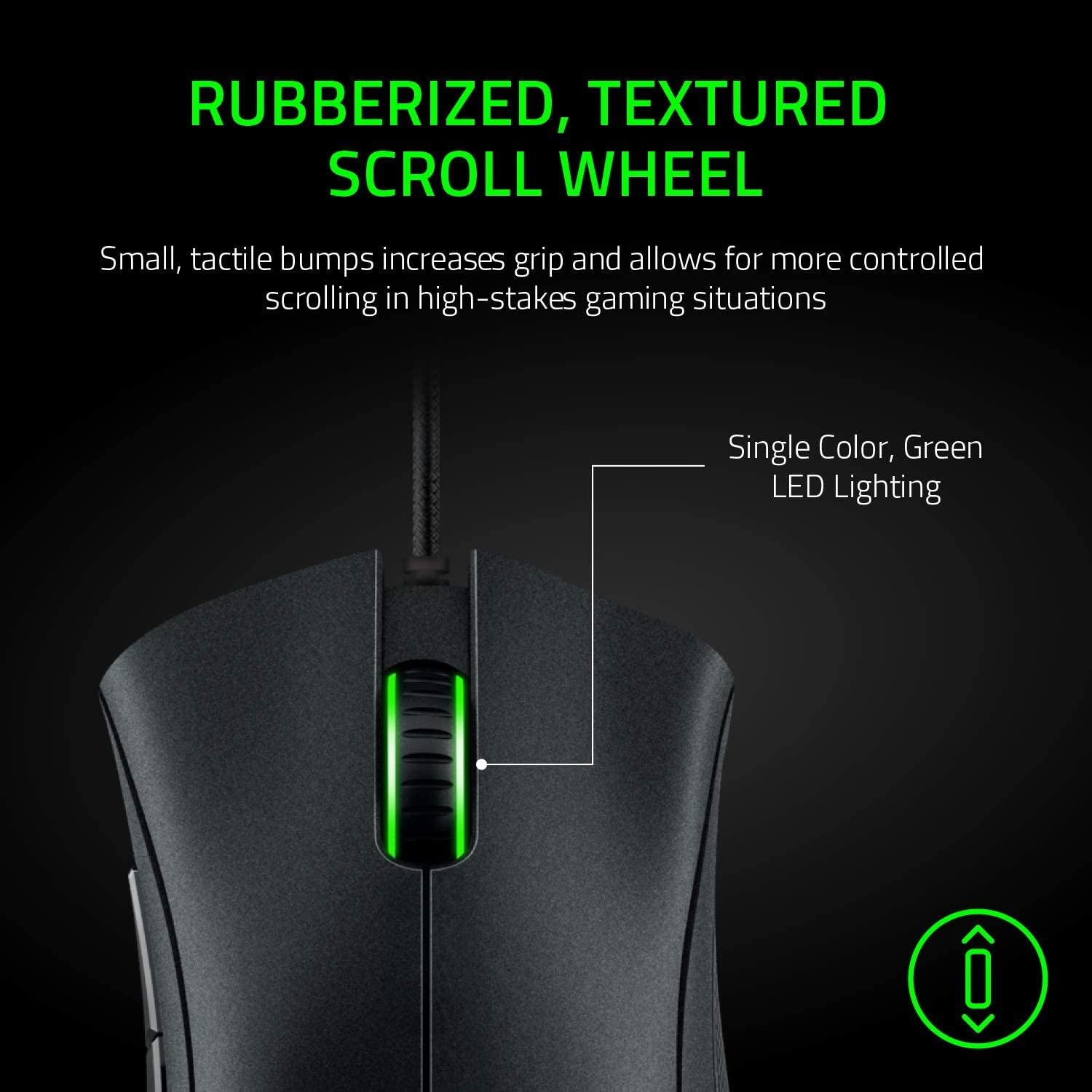 Razer DeathAdder Essential 有線遊戲滑鼠(黑)
