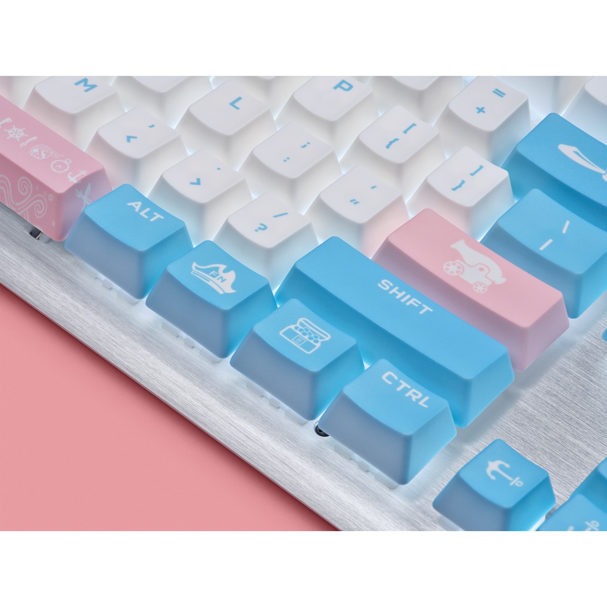 Corsair K60 RGB Pro Sweet Sky 機械式鍵盤 (CHERRY Viola軸)