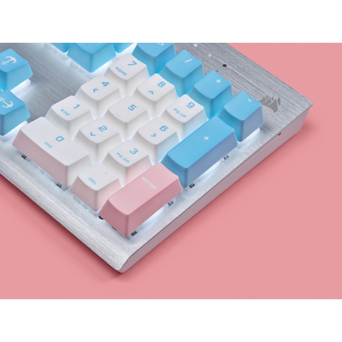 Corsair K60 RGB Pro Sweet Sky 機械式鍵盤 (CHERRY Viola軸)