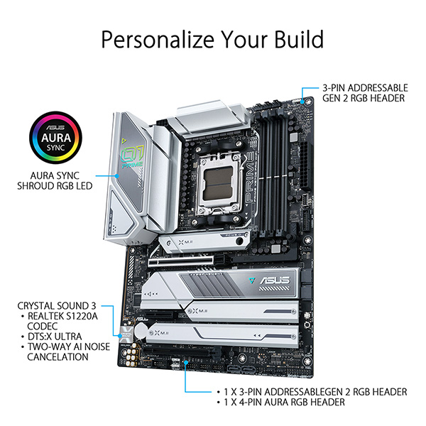 ASUS PRIME X670E-PRO WIFI ATX 主機板