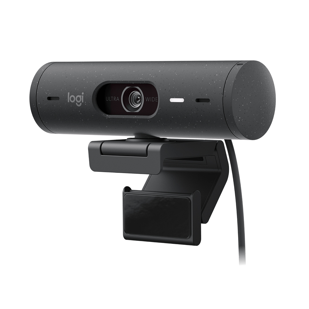 Logitech BRIO 500 WEBCAM 高清網絡攝影機(石墨灰)