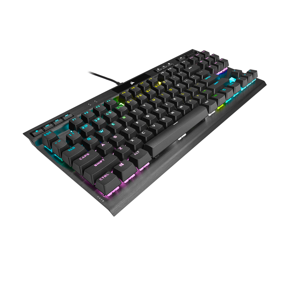 Corsair K70 TKL RGB Champion Series 機械式鍵盤(Corsair OPX軸)