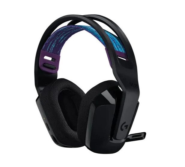 Logitech G535 Lightspeed 無線遊戲耳機麥克風 (黑)