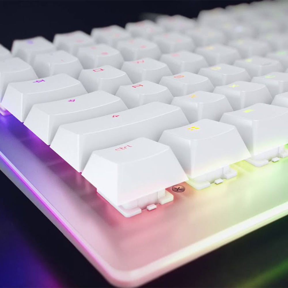 CHERRY MV3.0 Viola RGB 機械式鍵盤(G8B-26000LYAEU-0)(白框)