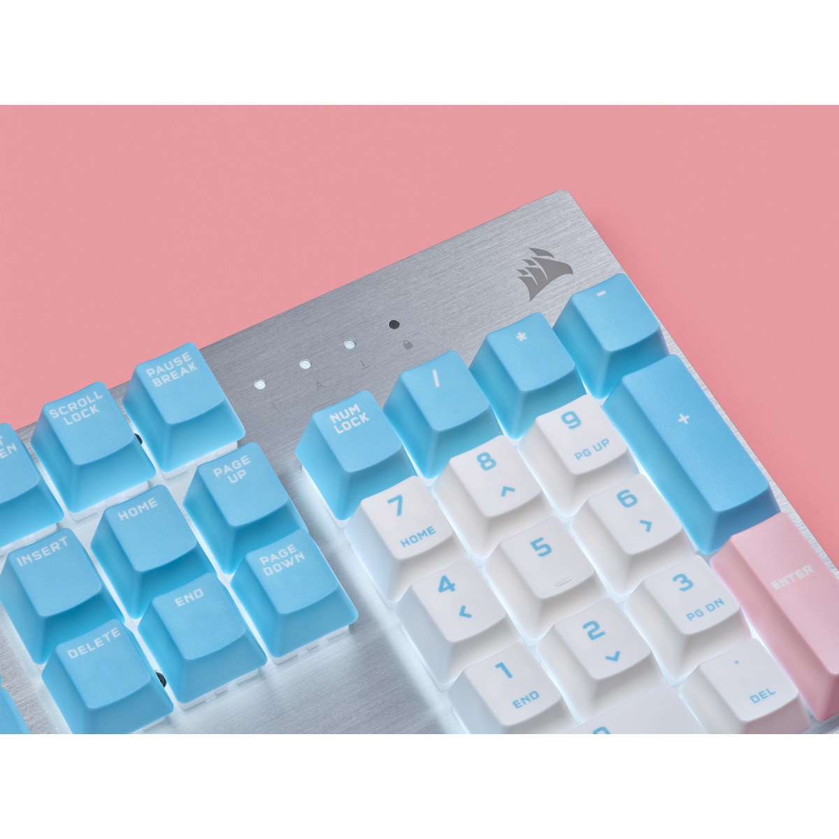 Corsair K60 RGB Pro Sweet Sky 機械式鍵盤 (CHERRY Viola軸)