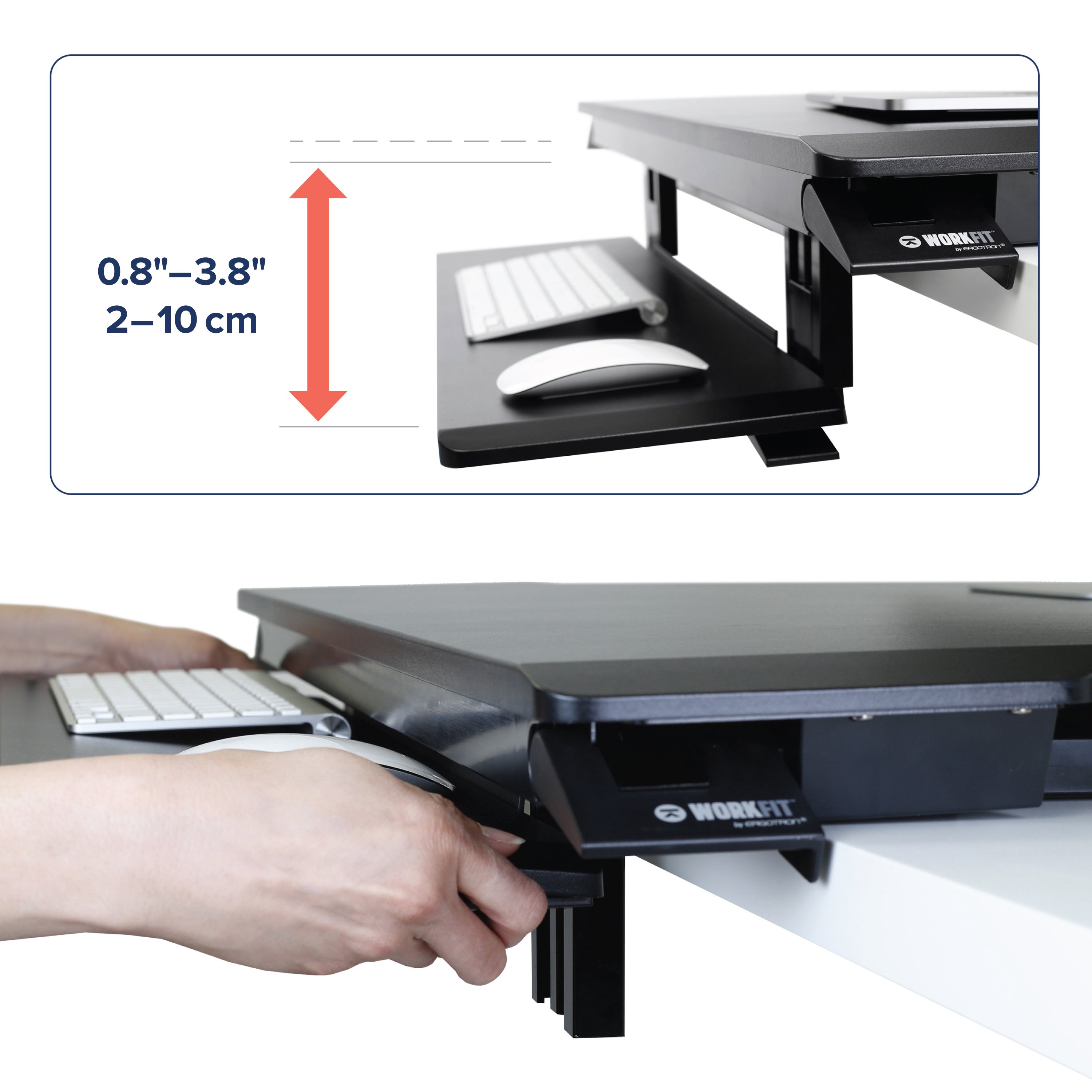 Ergotron WorkFit-TX 站立式辦公桌轉換器(33-467-921)