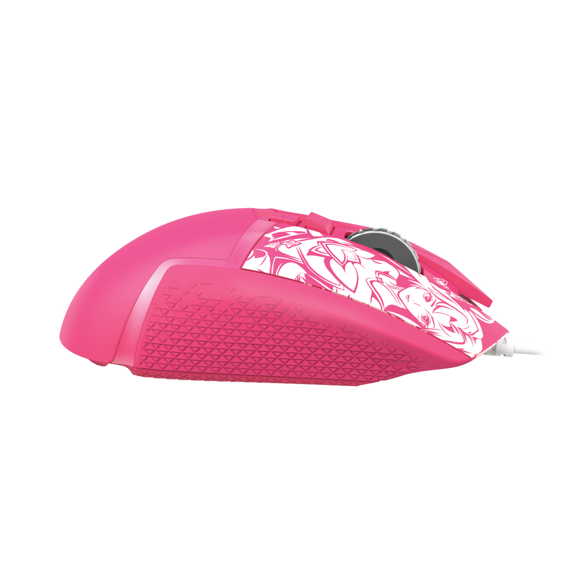 Logitech G502 HERO 遊戲滑鼠 (英雄聯盟星光戰士聯動系列)(凱莎 桃紅色款)