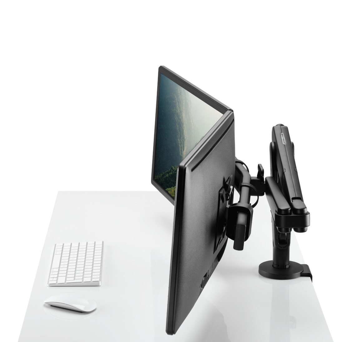 Colebrook Bosson Saunders Ollin Dual Mount Bar monitor arm 顯示器支架