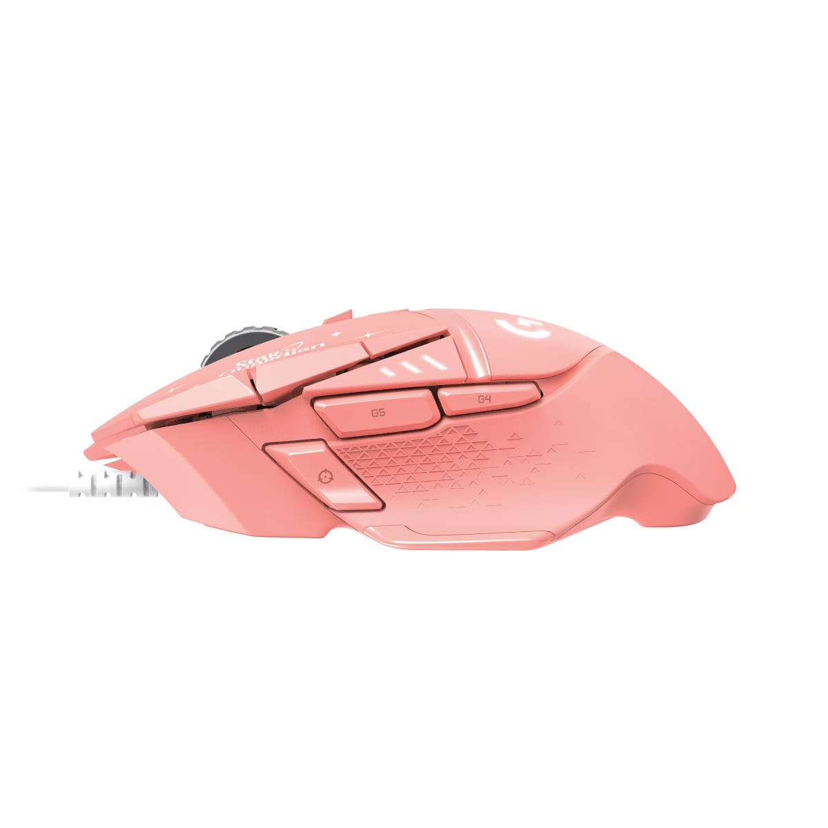 Logitech G502 HERO 遊戲滑鼠 (英雄聯盟星光戰士聯動系列)(阿璃 粉紅色款)