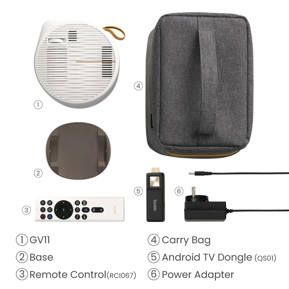 BenQ GV11 無線投影 便攜式智能投影機